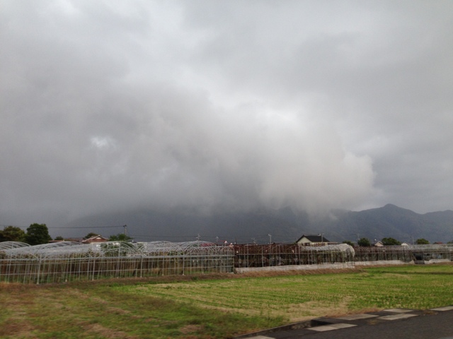 20141102 出雲で遭遇した低い雲